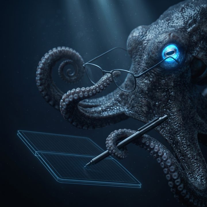 OH.center Blog, Oktopus-Markenmotiv